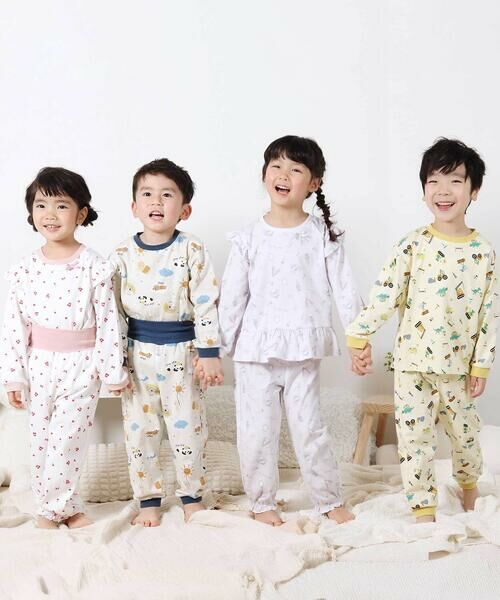 SLAP SLIP / スラップ スリップ ルームウェア | 【スララク/腹巻き一体型/吸汗速乾】みんな快眠！みんみんパジャマ 上下セット(80~130cm) | 詳細18