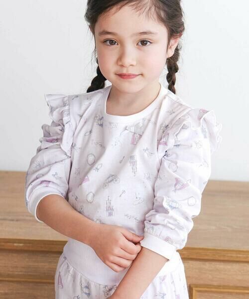 SLAP SLIP / スラップ スリップ ルームウェア | 【スララク/腹巻き一体型/吸汗速乾】みんな快眠！みんみんパジャマ 上下セット(80~130cm) | 詳細13