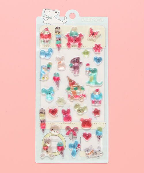 SLAP SLIP / スラップ スリップ その他小物 | ぷっくり可愛い★ちゅるちゅるスラぷくシール（オレンジ(アイス)）