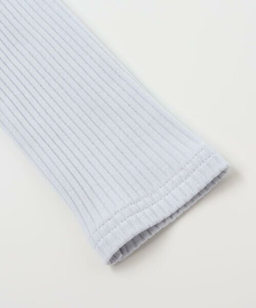 SLAP SLIP / スラップ スリップ Tシャツ | 肩フリルキラッとラメ刺しゅう長袖Tシャツ(80~130cm) | 詳細11