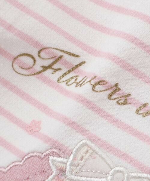 SLAP SLIP / スラップ スリップ Tシャツ | ユニコーンウサギアニマルモチーフ裾スカラップ長袖Tシャツ(80~130cm) | 詳細11