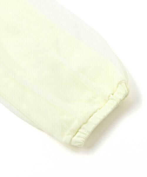 SLAP SLIP / スラップ スリップ Tシャツ | シナモロールポムポムプリンフロントプリント袖チュールTシャツ(80~130cm) | 詳細17