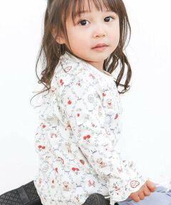 SLAP SLIP / スラップ スリップ Tシャツ | 【スララク/防汚加工/オーガニックコットン】ときめきデザイン女の子長袖Tシャツ(80~130cm)