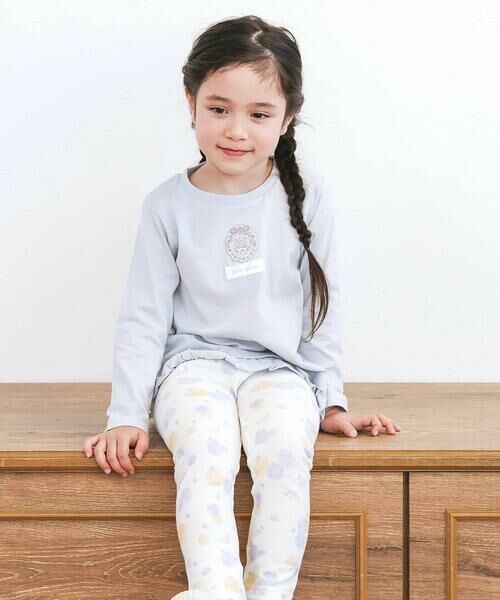 SLAP SLIP / スラップ スリップ Tシャツ | 【スララク/防汚加工/オーガニックコットン】ときめきデザイン女の子長袖Tシャツ(80~130cm) | 詳細6