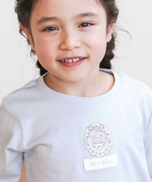 SLAP SLIP / スラップ スリップ Tシャツ | 【スララク/防汚加工/オーガニックコットン】ときめきデザイン女の子長袖Tシャツ(80~130cm) | 詳細7