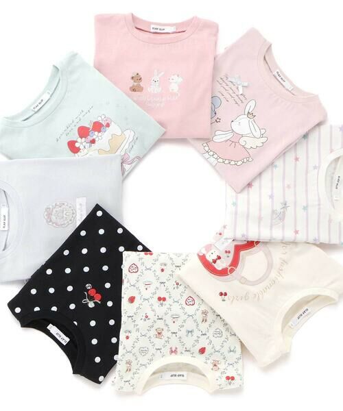 SLAP SLIP / スラップ スリップ Tシャツ | 【スララク/防汚加工/オーガニックコットン】ときめきデザイン女の子長袖Tシャツ(80~130cm) | 詳細15