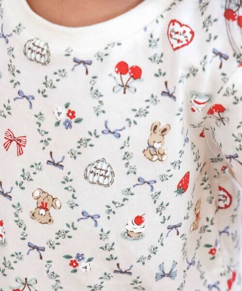 SLAP SLIP / スラップ スリップ Tシャツ | 【スララク/防汚加工/オーガニックコットン】ときめきデザイン女の子長袖Tシャツ(80~130cm) | 詳細20