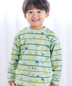 SLAP SLIP / スラップ スリップ Tシャツ | 【スララク/防汚加工/オーガニックコットン】わくわくデザイン男の子長袖Tシャツ(80~130cm)