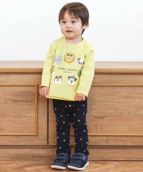 SLAP SLIP / スラップ スリップ Tシャツ | 【スララク/防汚加工/オーガニックコットン】わくわくデザイン男の子長袖Tシャツ(80~130cm) | 詳細6