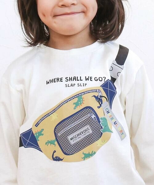 SLAP SLIP / スラップ スリップ Tシャツ | 【スララク/防汚加工/オーガニックコットン】わくわくデザイン男の子長袖Tシャツ(80~130cm) | 詳細10