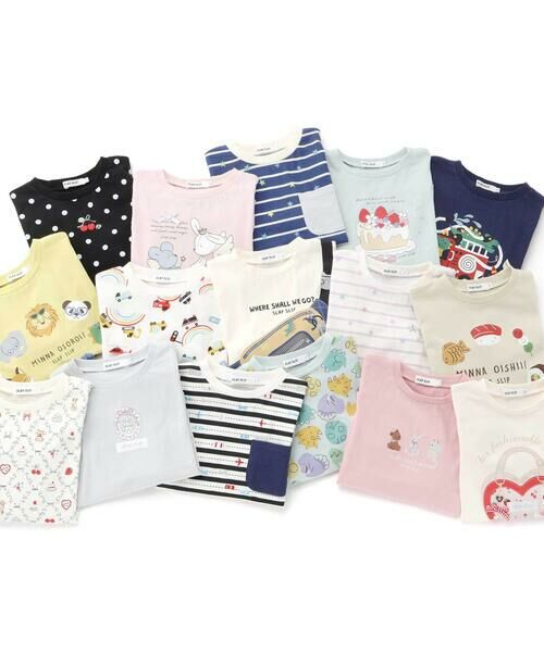 SLAP SLIP / スラップ スリップ Tシャツ | 【スララク/防汚加工/オーガニックコットン】わくわくデザイン男の子長袖Tシャツ(80~130cm) | 詳細15