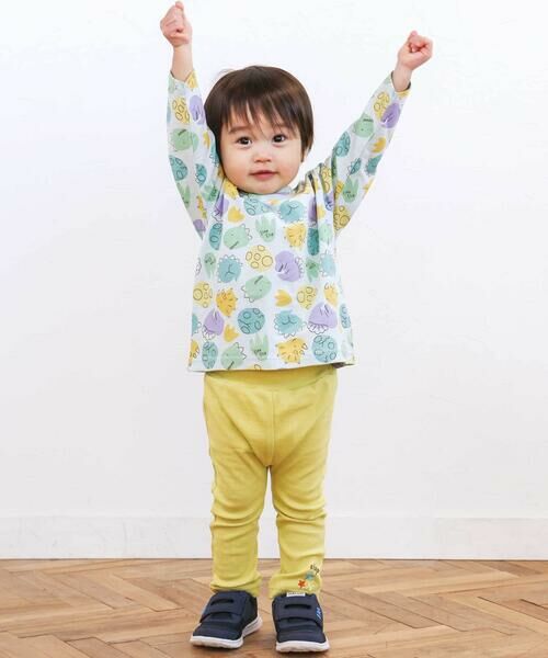 SLAP SLIP / スラップ スリップ Tシャツ | 【スララク/防汚加工/オーガニックコットン】わくわくデザイン男の子長袖Tシャツ(80~130cm) | 詳細18