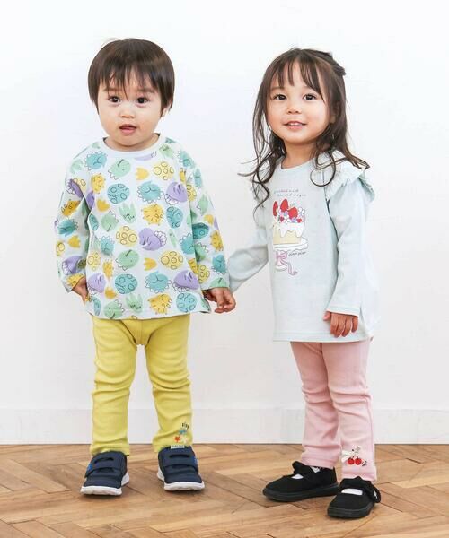 SLAP SLIP / スラップ スリップ Tシャツ | 【スララク/防汚加工/オーガニックコットン】わくわくデザイン男の子長袖Tシャツ(80~130cm) | 詳細19