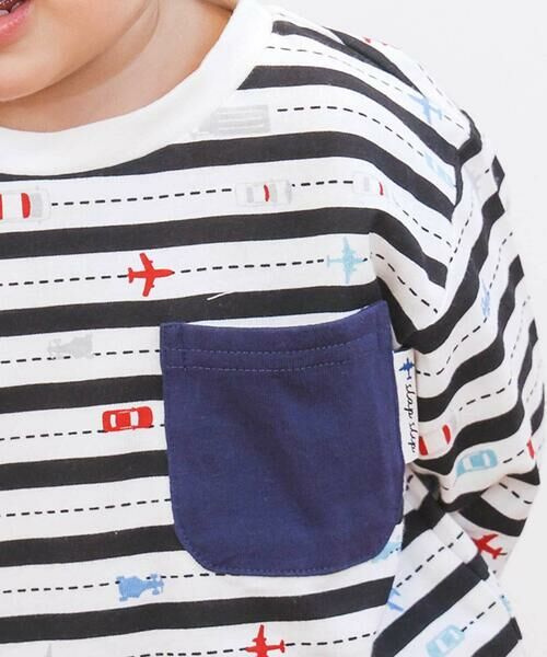 SLAP SLIP / スラップ スリップ Tシャツ | 【スララク/防汚加工/オーガニックコットン】わくわくデザイン男の子長袖Tシャツ(80~130cm) | 詳細24