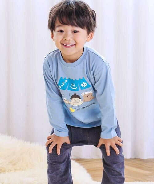 SLAP SLIP / スラップ スリップ Tシャツ | 【スララク/防汚加工/オーガニックコットン】わくわくデザイン男の子長袖Tシャツ(80~130cm) | 詳細9