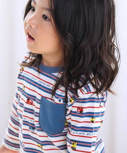 SLAP SLIP / スラップ スリップ Tシャツ | 【スララク/防汚加工/オーガニックコットン】わくわくデザイン男の子長袖Tシャツ(80~130cm) | 詳細17