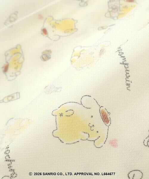 SLAP SLIP / スラップ スリップ ミニ丈・ひざ丈ワンピース | 【シナモロール/ポムポムプリン×SLAPSLIP】総柄プリントふわっとチュールフレアワンピース(90~130cm) | 詳細23