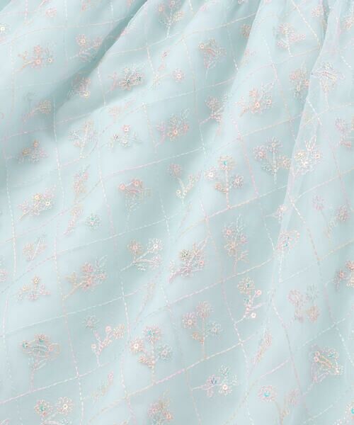 SLAP SLIP / スラップ スリップ ミニ丈・ひざ丈ワンピース | 【スラプリ/お揃い】スパンコールチュールレース天竺ワンピース(80~130cm) | 詳細18