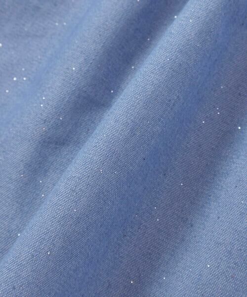 SLAP SLIP / スラップ スリップ その他トップス | ラメデニムビスチェ&ショートパンツセットアップ(90~130cm) | 詳細13