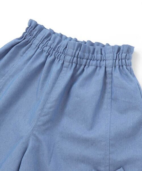 SLAP SLIP / スラップ スリップ その他トップス | ラメデニムビスチェ&ショートパンツセットアップ(90~130cm) | 詳細14
