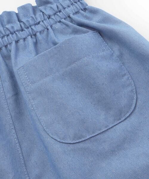 SLAP SLIP / スラップ スリップ その他トップス | ラメデニムビスチェ&ショートパンツセットアップ(90~130cm) | 詳細15