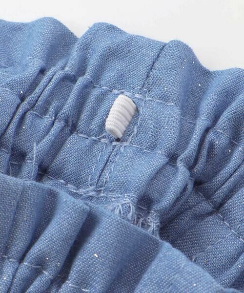 SLAP SLIP / スラップ スリップ その他トップス | ラメデニムビスチェ&ショートパンツセットアップ(90~130cm) | 詳細17