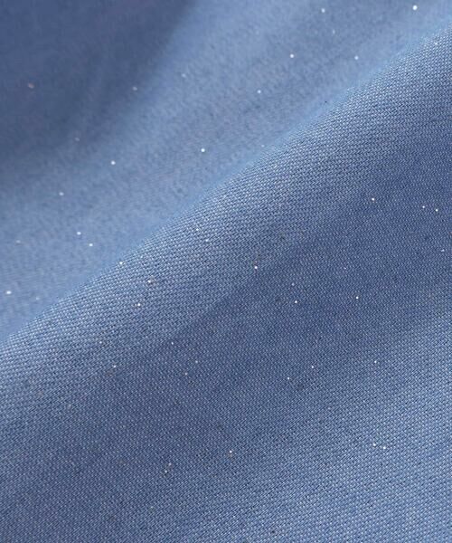 SLAP SLIP / スラップ スリップ その他トップス | ラメデニムビスチェ&ショートパンツセットアップ(90~130cm) | 詳細18