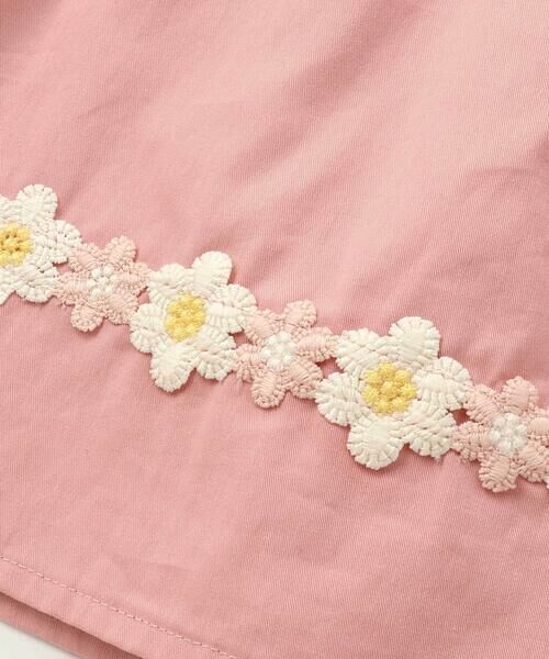 SLAP SLIP / スラップ スリップ ミニ丈・ひざ丈ワンピース | レース切り替え花柄ジャンパースカート(90~130cm) | 詳細6