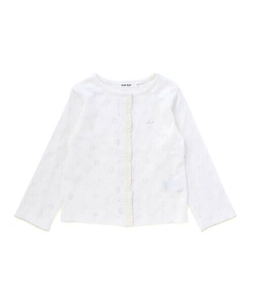 SLAP SLIP / スラップ スリップ カーディガン・ボレロ | 【お揃い】総柄オパール天竺カーディガン(90~130cm) | 詳細3