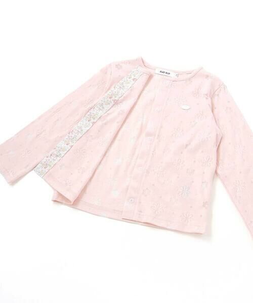 SLAP SLIP / スラップ スリップ カーディガン・ボレロ | 【お揃い】総柄オパール天竺カーディガン(90~130cm) | 詳細11