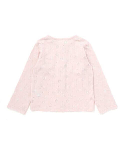 SLAP SLIP / スラップ スリップ カーディガン・ボレロ | 【お揃い】総柄オパール天竺カーディガン(90~130cm) | 詳細7