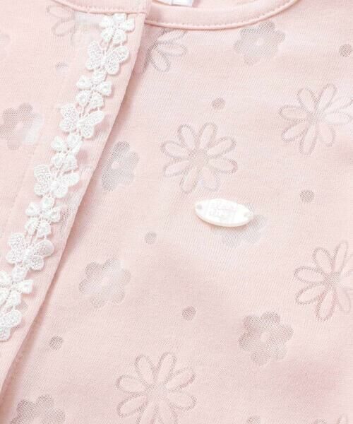 SLAP SLIP / スラップ スリップ カーディガン・ボレロ | 【お揃い】総柄オパール天竺カーディガン(90~130cm) | 詳細9