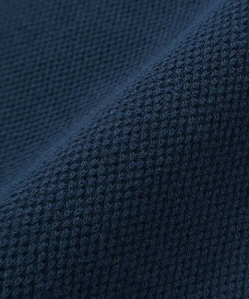 SLAP SLIP / スラップ スリップ ノーカラージャケット | 袖裏ボーダーVネックカーディガン(80~130cm) | 詳細12