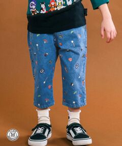 SLAP SLIP / スラップ スリップ その他パンツ | 【歌舞伎コラボ】総柄7分丈デニムパンツ(80~130cm)