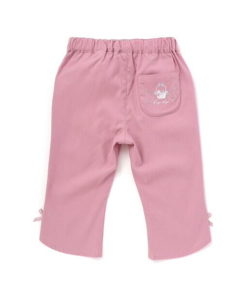 SLAP SLIP / スラップ スリップ ショート・ハーフ・半端丈パンツ | 裾フレア7分丈ストレッチツイルパンツ(80~130cm) | 詳細1