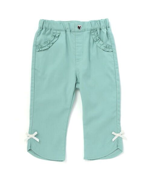 SLAP SLIP / スラップ スリップ ショート・ハーフ・半端丈パンツ | 裾フレア7分丈ストレッチツイルパンツ(80~130cm) | 詳細13