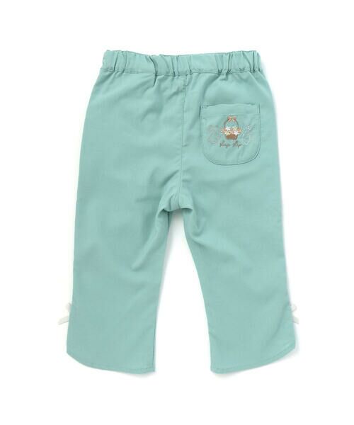 SLAP SLIP / スラップ スリップ ショート・ハーフ・半端丈パンツ | 裾フレア7分丈ストレッチツイルパンツ(80~130cm) | 詳細14