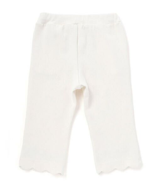 SLAP SLIP / スラップ スリップ その他パンツ | 裾スカラップハートウサギ・イヌ・クマ刺しゅう7分丈パンツ(80~120cm) | 詳細5