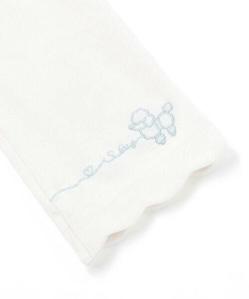 SLAP SLIP / スラップ スリップ その他パンツ | 裾スカラップハートウサギ・イヌ・クマ刺しゅう7分丈パンツ(80~120cm) | 詳細7