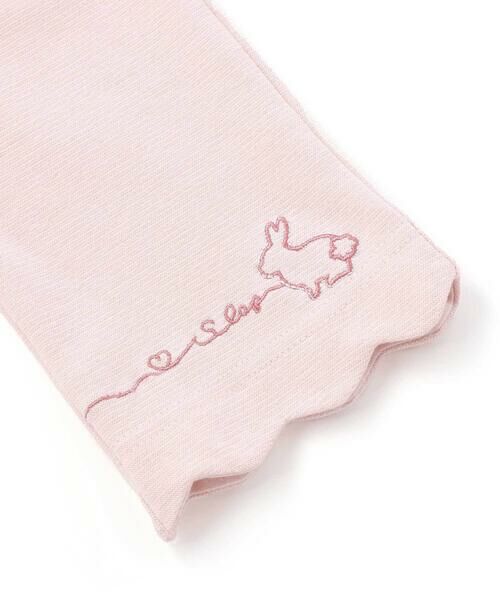 SLAP SLIP / スラップ スリップ その他パンツ | 裾スカラップハートウサギ・イヌ・クマ刺しゅう7分丈パンツ(80~120cm) | 詳細19