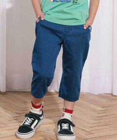 SLAP SLIP / スラップ スリップ その他パンツ | ポケット電車刺しゅう7分丈デニムパンツ(80~130cm)