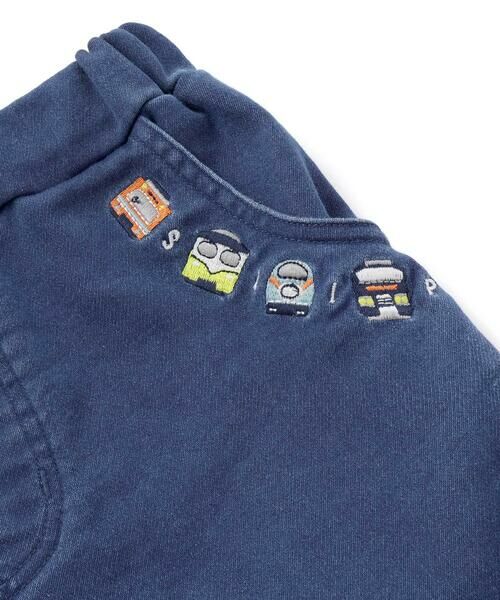 SLAP SLIP / スラップ スリップ その他パンツ | ポケット電車刺しゅう7分丈デニムパンツ(80~130cm) | 詳細6