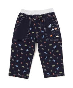 SLAP SLIP / スラップ スリップ その他パンツ | 恐竜海の生き物総柄7分丈パンツ(80~130cm)