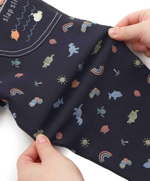 SLAP SLIP / スラップ スリップ その他パンツ | 恐竜海の生き物総柄7分丈パンツ(80~130cm) | 詳細6