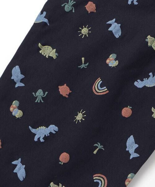 SLAP SLIP / スラップ スリップ その他パンツ | 恐竜海の生き物総柄7分丈パンツ(80~130cm) | 詳細8