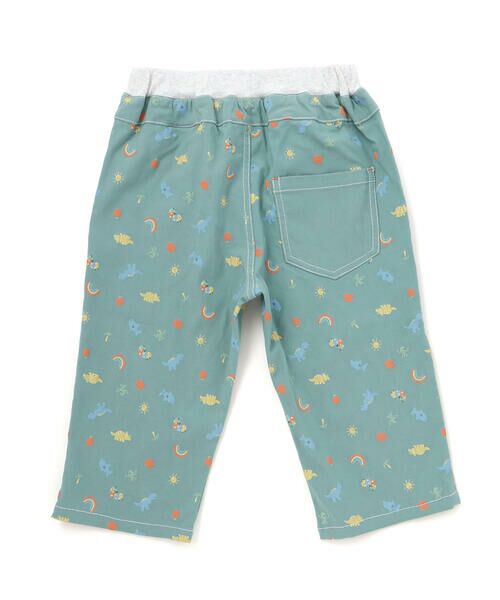 SLAP SLIP / スラップ スリップ その他パンツ | 恐竜海の生き物総柄7分丈パンツ(80~130cm) | 詳細11