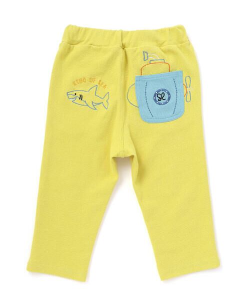 SLAP SLIP / スラップ スリップ その他パンツ | 乗り物モチーフ7分丈ミラノリブパンツ(80~120cm) | 詳細8