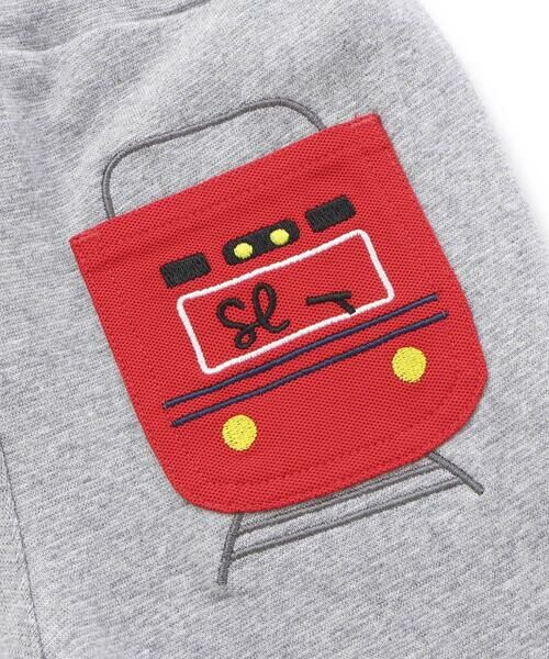 SLAP SLIP / スラップ スリップ その他パンツ | 乗り物モチーフ7分丈ミラノリブパンツ(80~120cm) | 詳細22