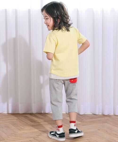 SLAP SLIP / スラップ スリップ その他パンツ | 乗り物モチーフ7分丈ミラノリブパンツ(80~120cm) | 詳細18