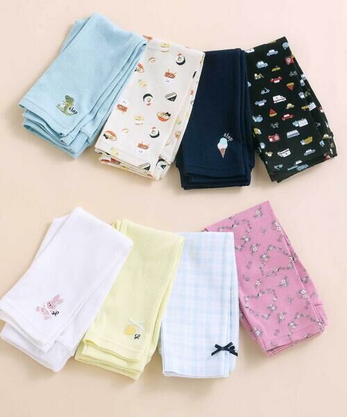 SLAP SLIP / スラップ スリップ その他パンツ | 【スララク/防汚加工】前後フリーで時短!パパパッと穿ける7分丈前向きパンツ(80~120cm) | 詳細1